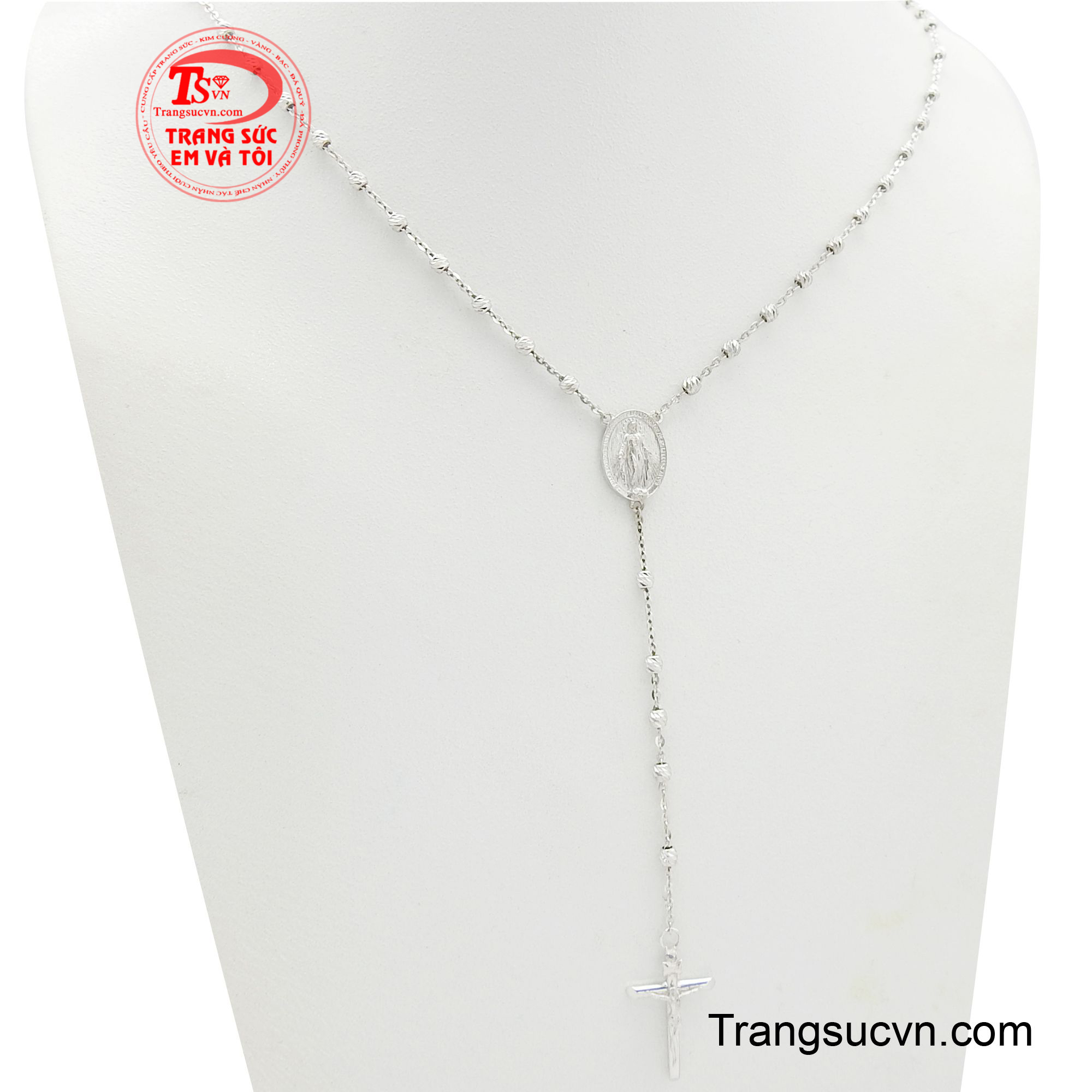 Chuỗi gồm các hạt nhỏ tròn được liên kết với nhau một cách khéo léo, tạo nên vẻ đẹp thanh thoát và sang trọng.