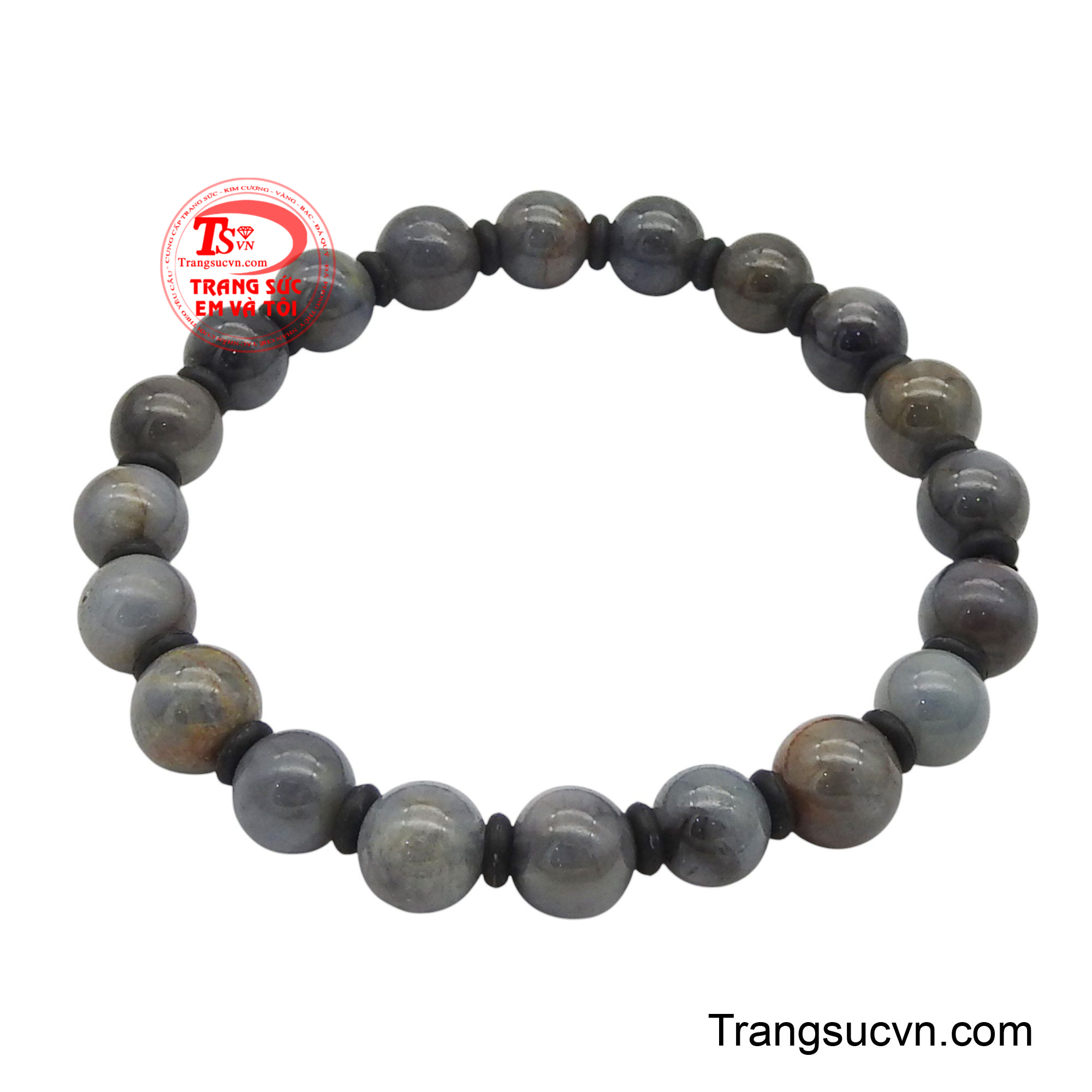 Chuỗi tay sapphire vượng khí viên đá của bầu trời đêm, mang theo năng lượng huyền bí thu hút thịnh vượng.