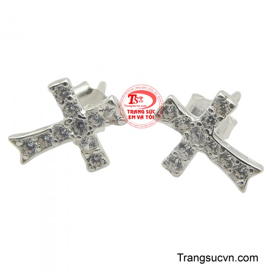 Hoa tai bạc thánh giá