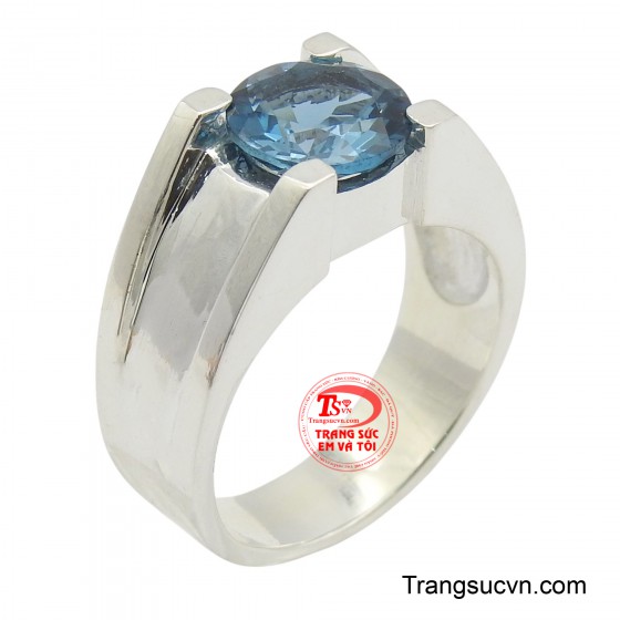 Nhẫn Topaz mệnh thủy