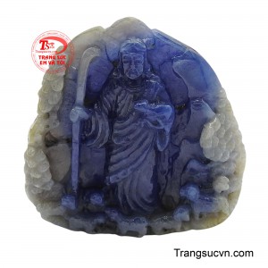 Mặt dây sapphire quan vân trường