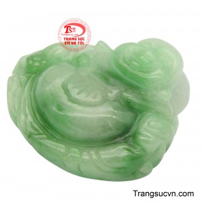 Hình ảnh Ngài Di Lặc ngồi an nhiên, tay cầm xâu chuỗi hoặc gậy như ý, biểu trưng cho sự đủ đầy và phước báu.