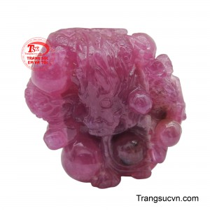 Mặt Ruby rồng ngậm ngọc