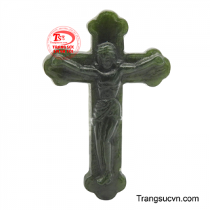 Mặt thánh giá ngọc Nepherit là sự hòa quyện tinh tế giữa vẻ đẹp tự nhiên và ý nghĩa tâm linh sâu sắc.