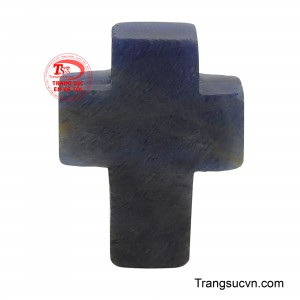 Mặt thánh giá sapphire cầu nguyện