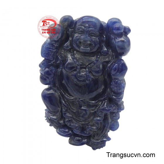 Mặt Phật Di Lặc sapphire an lạc