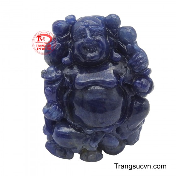 Mặt Phật Di Lặc Sapphire phát tài