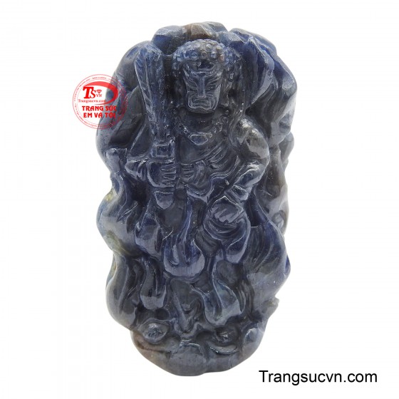 Mặt Phật sapphire uy nghiêm