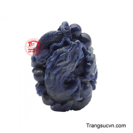 Mặt rồng Sapphire thiên nhiên đại cát