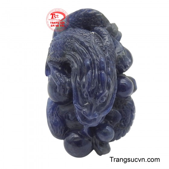 Mặt rồng Sapphire thiên nhiên đẹp