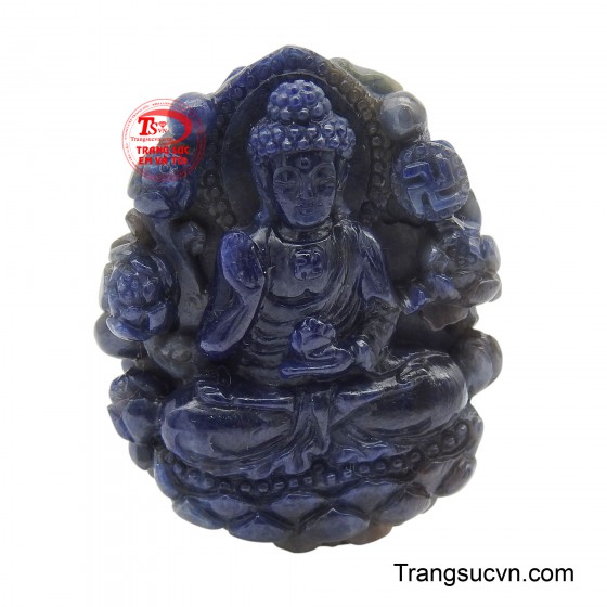 Mặt Sapphire Phật Thích ca