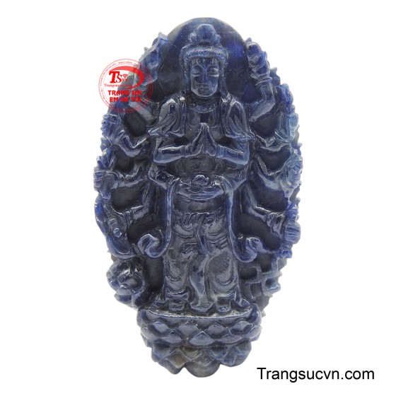 Mặt sapphire phật thiên thủ thiên nhãn