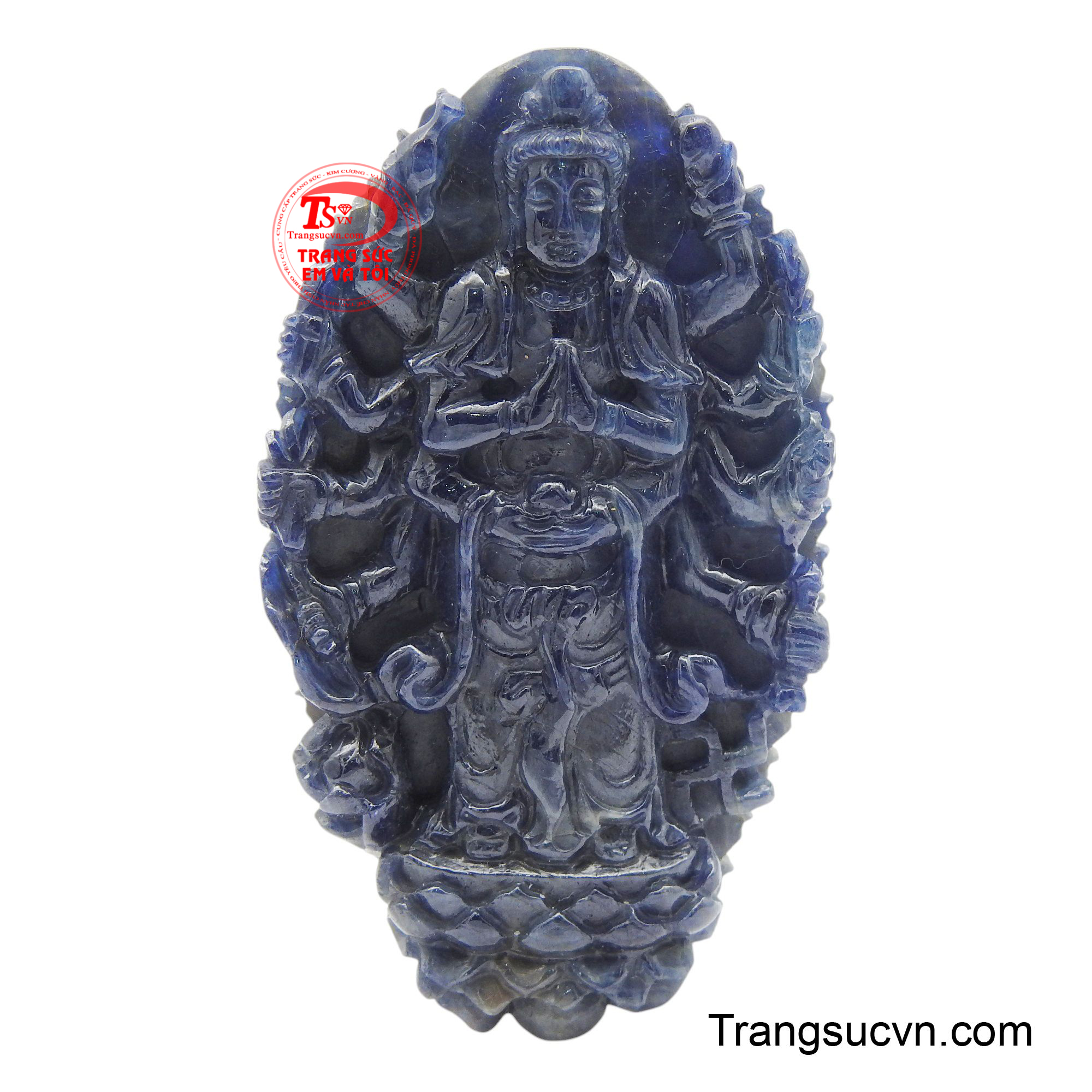Mặt sapphire phật thiên thủ thiên nhãn là một biểu tượng Phật giáo mang ý nghĩa sâu sắc về lòng từ bi vô hạn và khả năng cứu độ chúng sinh của Đức Phật.
