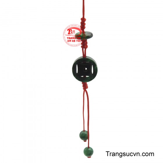 Móc treo điện thoại ngọc bình an