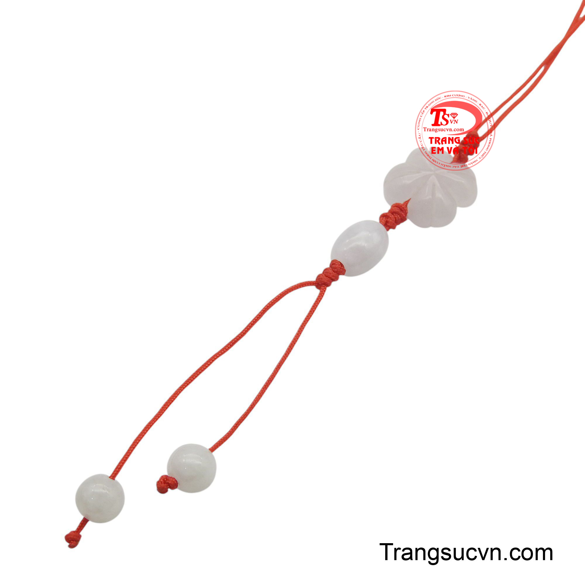 Treo móc ngọc này vào điện thoại không chỉ giúp thiết bị của bạn thêm phần nổi bật, độc đáo mà còn như một lời cầu chúc, mong muốn những điều tốt lành luôn đồng hành cùng bạn mỗi ngày.
