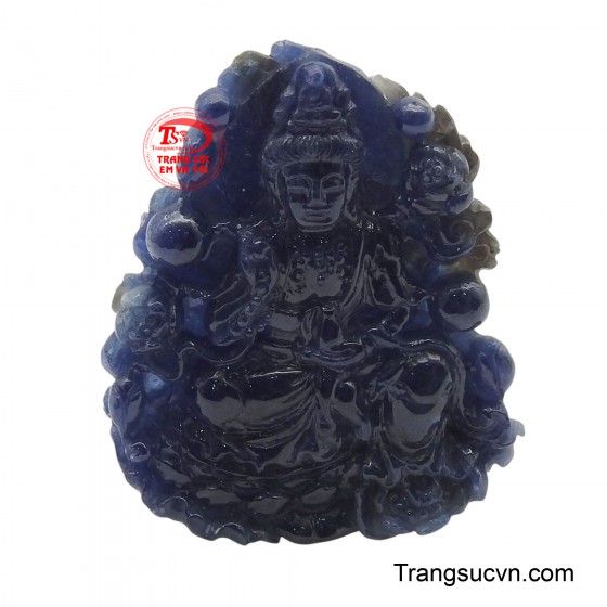 Phật Bà Quan Âm sapphire bình an