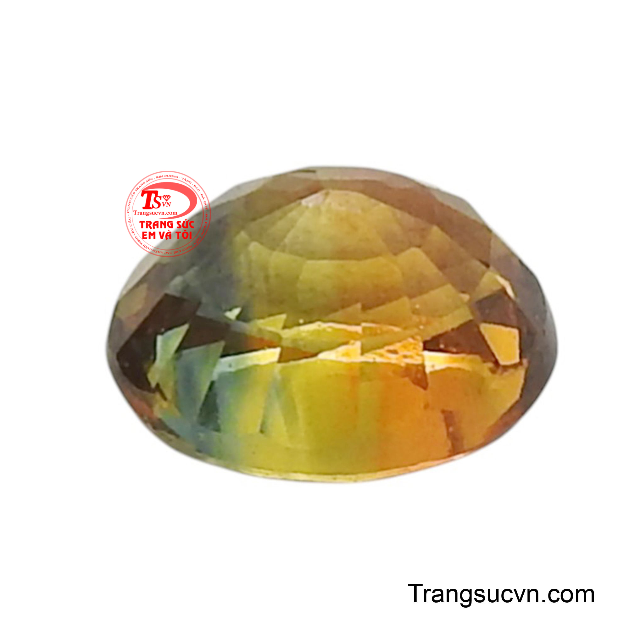Viên đá sapphire vàng tượng trưng cho sự giàu sang, phú quý, may mắn, trí tuệ, và sự lạc quan.