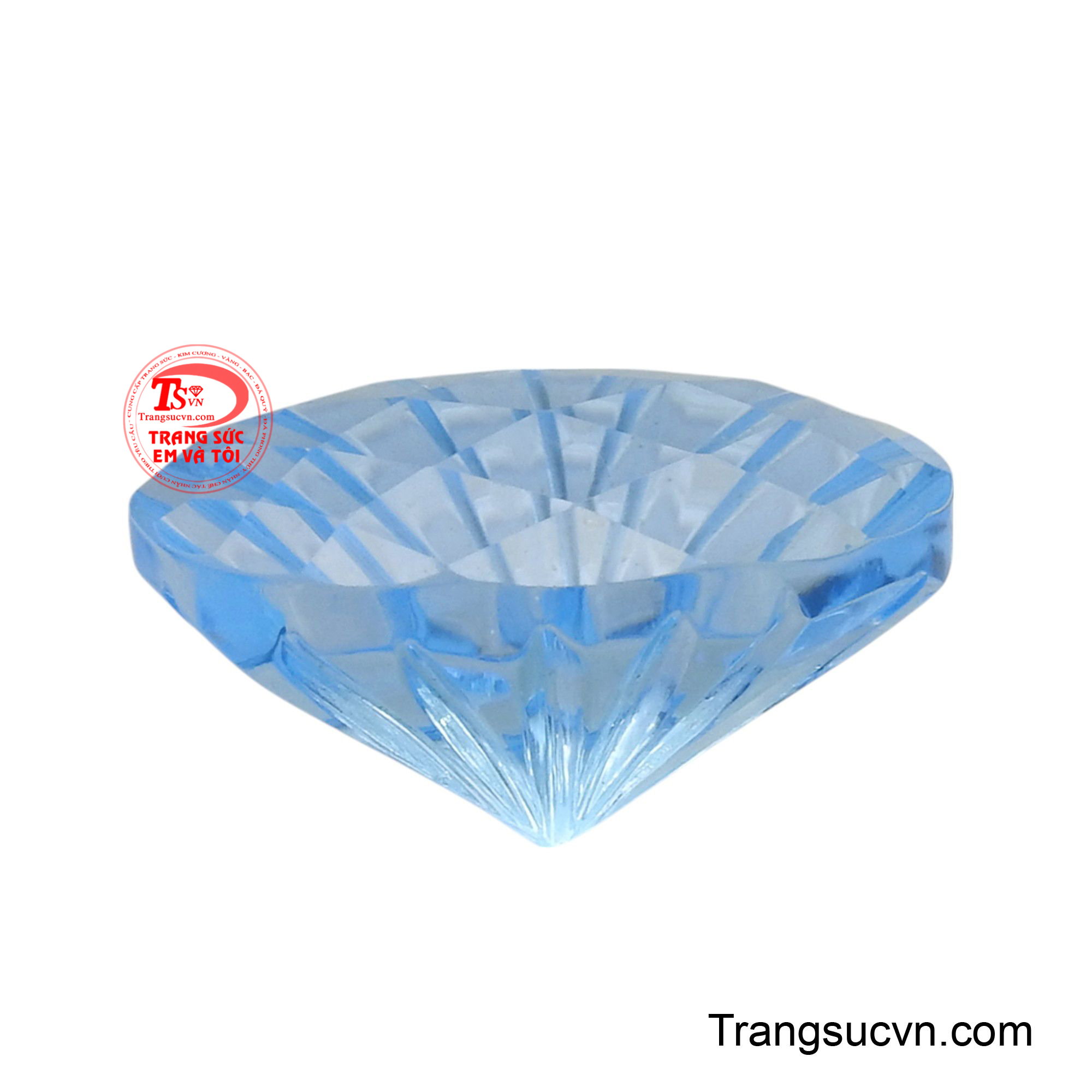 Viên đá Topaz này được dùng để gắn lên những món đồ tráng sức phong thủy.
