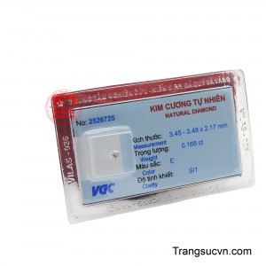 Với kích thước lý tưởng, kim cương tự nhiên 3.4 ly ép vỉ là lựa chọn thông minh cho một món đầu tư giá trị, kết hợp hài hòa giữa vẻ đẹp và tính xác thực.