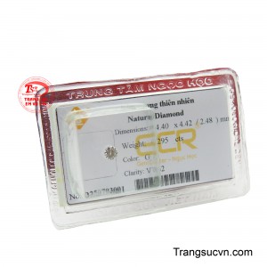 Giấy kiểm định đi kèm đảm bảo nguồn gốc và chất lượng, mang lại sự an tâm tuyệt đối cho người sở hữu.