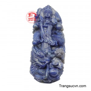 Hình ảnh Quan Âm cưỡi rồng mang ý nghĩa biểu tượng sâu sắc, thể hiện sự từ bi, quyền lực và sự bảo vệ.