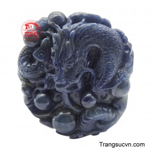 Mặt dây rồng Sapphire quyền uy