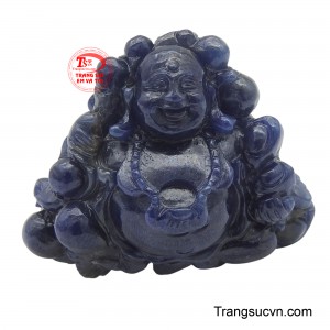 Mặt Di Lặc Sapphire phú quý