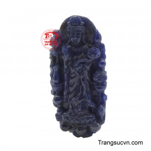Mặt Phật Quan Âm sapphire an lạc