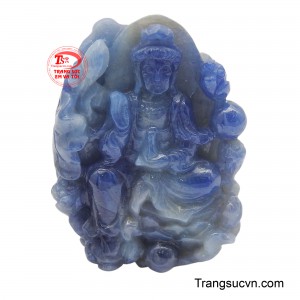 Mặt Sapphire Phật Thích Ca Mâu Ni