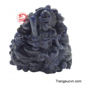 Mặt Sapphire văn Thù Bồ Tát đẹp