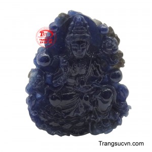 Phật Bà Quan Âm sapphire bình an