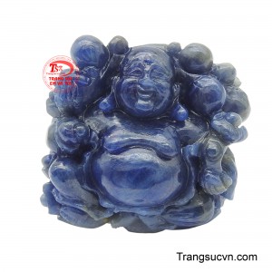 Phật Di Lặc Sapphie bình an