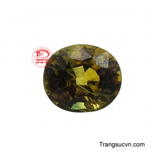 Viên Sapphire vàng huyền bí