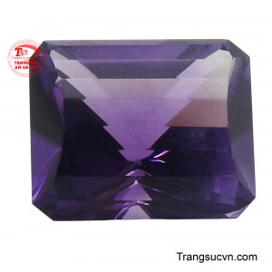 Viên thạch anh tím chữ nhật