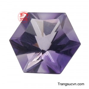 Viên thạch anh tím lục giác