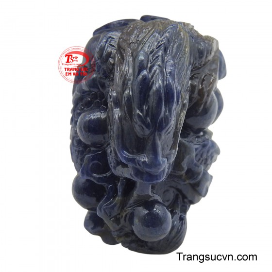 Mặt dây rồng Saphir cỡ nhỏ