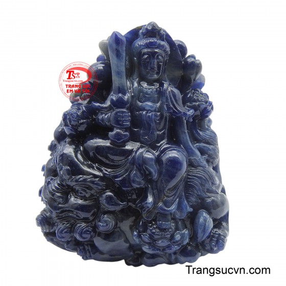 Mặt Sapphire văn Thù Bồ Tát đẹp
