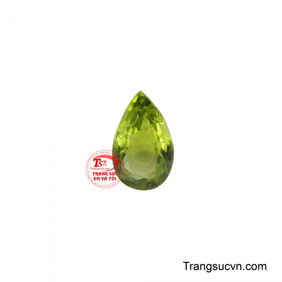 Viên Peridot giọt nước đẹp