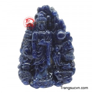 Mặt dây Bồ Tát từ bi Sapphire
