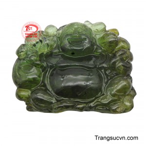 Với nụ cười từ bi và bụng lớn tượng trưng cho sự bao dung, ngài là biểu tượng của niềm vui, hạnh phúc và tài lộc viên mãn. 