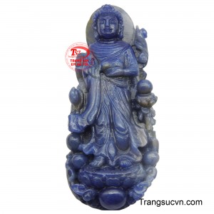 Mặt Phật Dược Sư này là hiện thân của vị Phật chữa lành, mang đến sức khỏe và bình an.