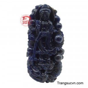 Mặt Sapphire Quan Âm cứu khổ cứu nạn