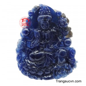 Phật Bà Quan Âm sapphire bình an