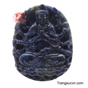 Phật quan âm Thiên Thủ Thiên Nhãn Sapphire đẹp