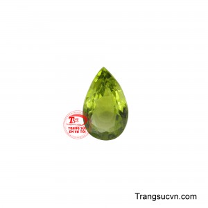 Viên Peridot giọt nước đẹp