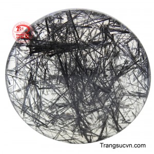 Mặt dây Rutilated Quartz thiên nhiên
