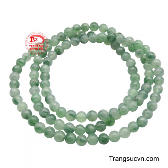 Chuỗi tay ngọc cẩm thạch tài lộc