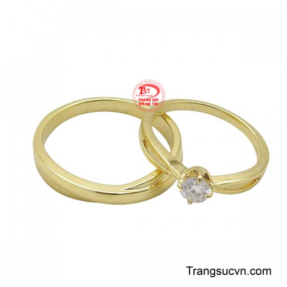 Nhẫn tình yêu gắn kết