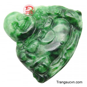 Mặt Phật Di Lặc có thể bọc vàng, bọc bạc để làm mặt dây...