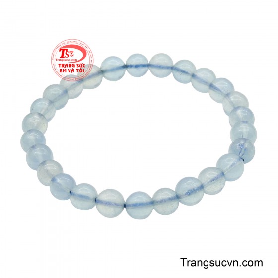 Chuỗi tay aquamarine bình an
